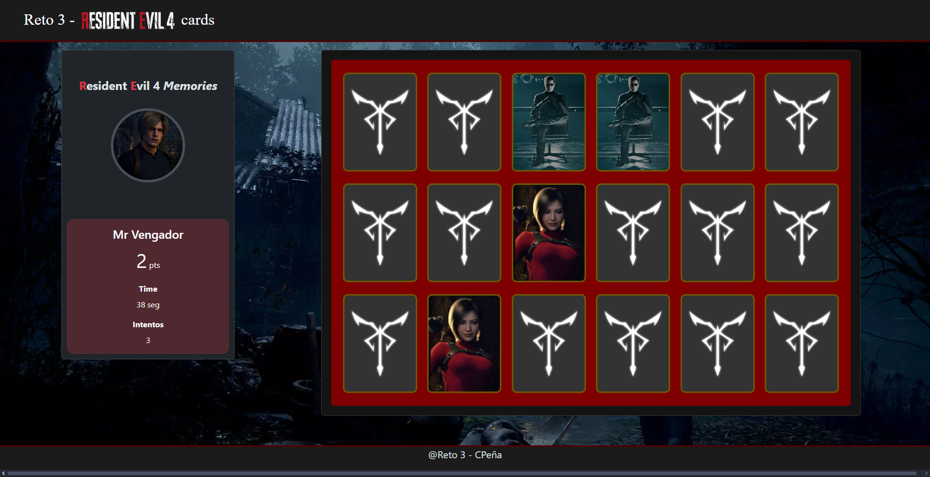 Resident Evil 4 Memories game